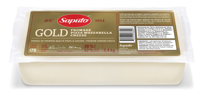 Saputo's Gold Mozzarella